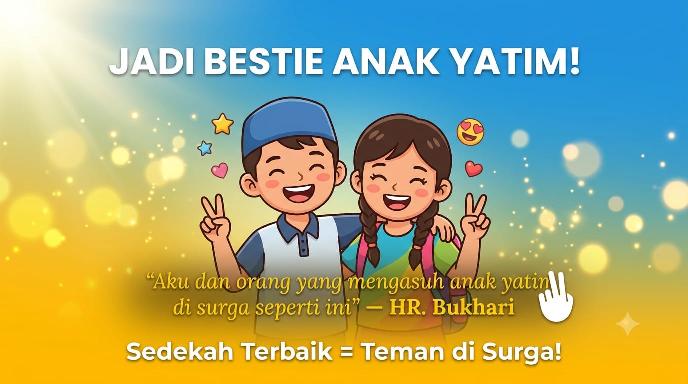 Sedekah untuk Yatim, Ikhtiar Meneladani Rasulullah ﷺ
